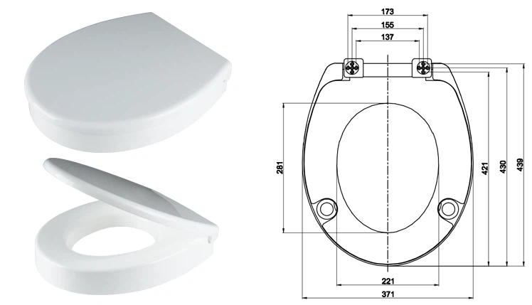 high rise toilet seat size high rise toilet seat size