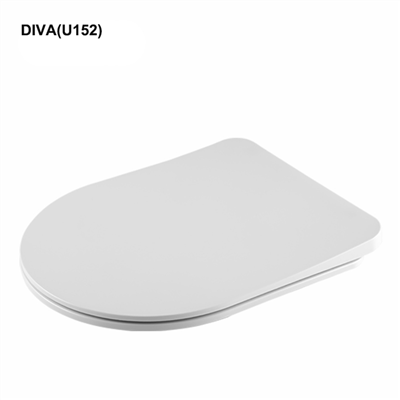 D形ソフトクローズ便座上部固定ヒンジ