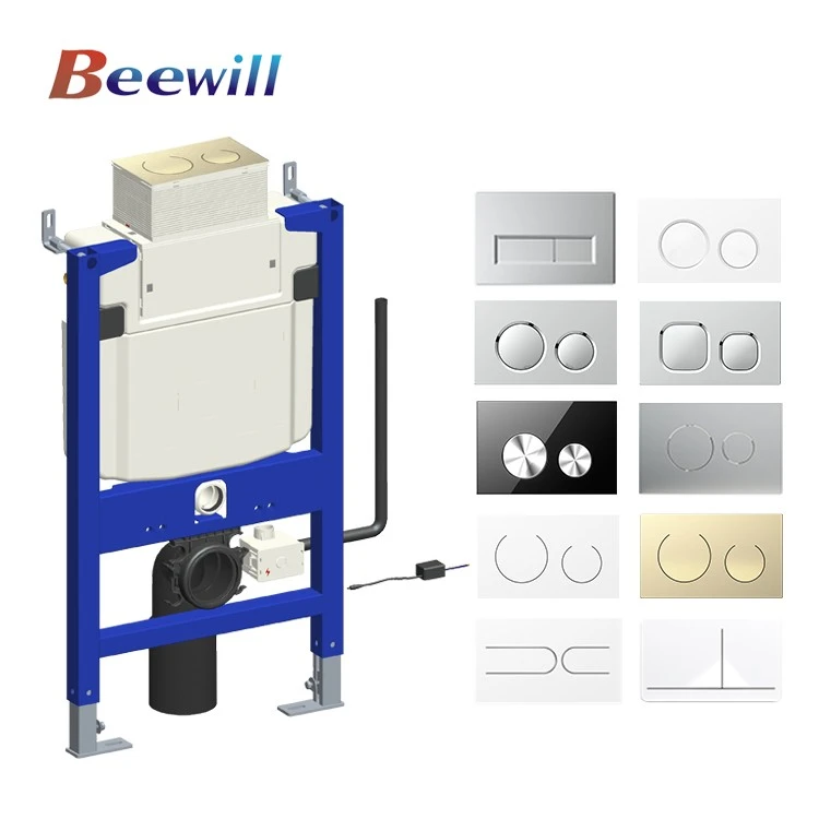 wall hung toilet frame and cistern